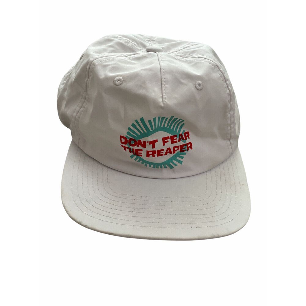 Diamond Supply Co. Don't Fear The Reaper White‎ Adjustable Snapback Hat Cap